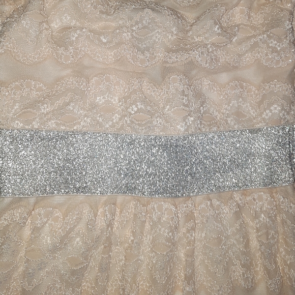 White Lace Cocktail Dress - Picture 2 of 4